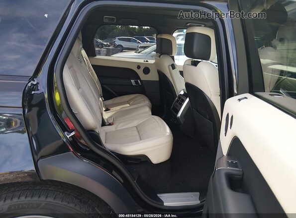 SALWR2RU7KA863448 2019 LAND ROVER RANGE ROVER SPORT Black Vista de la etiqueta del VIN