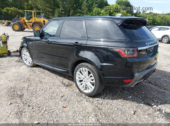 SALWR2RU7KA863448 2019 LAND ROVER RANGE ROVER SPORT Black Trasero izquierdo