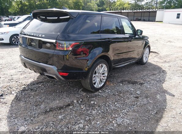SALWR2RU7KA863448 2019 LAND ROVER RANGE ROVER SPORT Black Trasero derecho