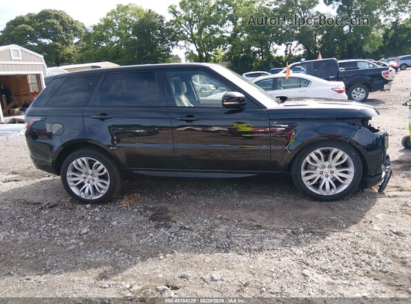 SALWR2RU7KA863448 2019 LAND ROVER RANGE ROVER SPORT Black Vista interior de 360 grados