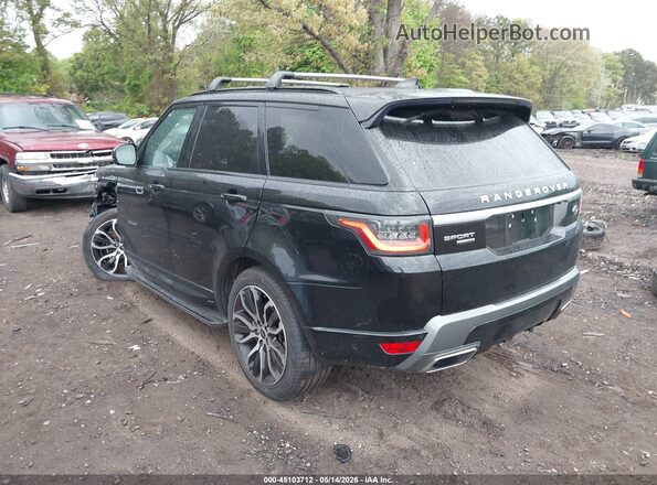 SALWR2RV0KA827559 2019 LAND ROVER RANGE ROVER SPORT Black Rear left