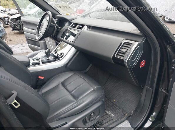 SALWR2RV0KA827559 2019 LAND ROVER RANGE ROVER SPORT Black Front interior view