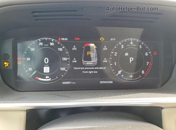 SALWR2RV0KA839386 2019 LAND ROVER RANGE Blue 