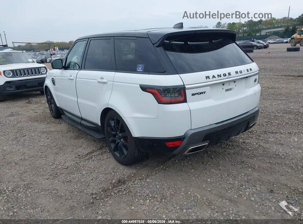 SALWR2RV2JA410314 2018 LAND ROVER RANGE ROVER SPORT White Trasero izquierdo