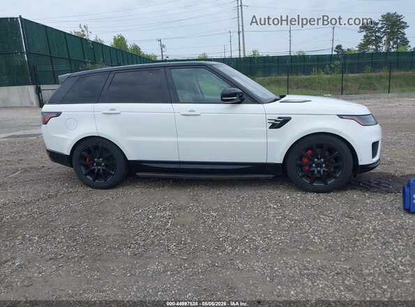 SALWR2RV2JA410314 2018 LAND ROVER RANGE ROVER SPORT White Vista interior trasera