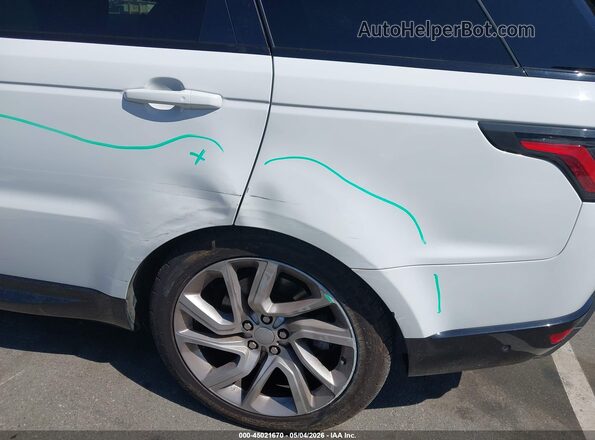 SALWR2RV5KA845393 2019 LAND ROVER RANGE ROVER SPORT Белый Вид спереди