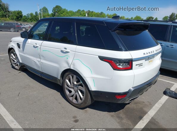SALWR2RV5KA845393 2019 LAND ROVER RANGE ROVER SPORT Белый Задняя левая четверть