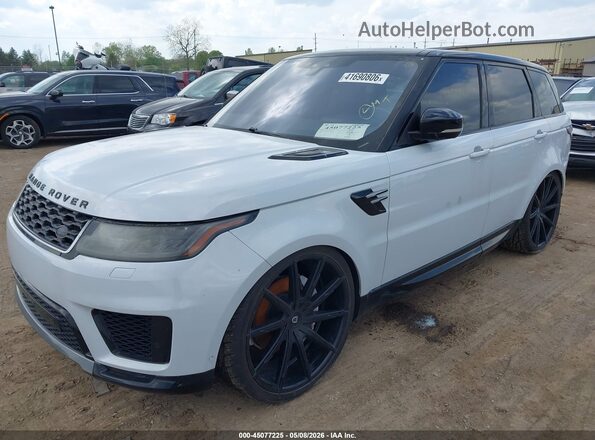 SALWR2RV6KA426887 2019 LAND ROVER RANGE ROVER SPORT White Przód lewy