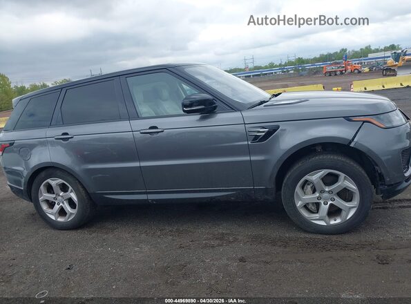 SALWR2RVXKA823826 2019 LAND ROVER RANGE ROVER SPORT Gray უკანა სალონის ხედი