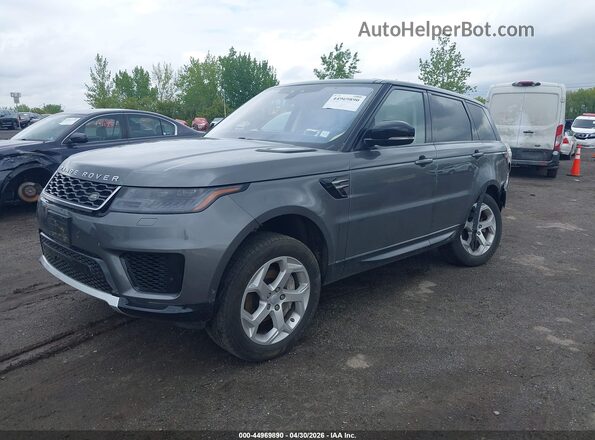 SALWR2RVXKA823826 2019 LAND ROVER RANGE ROVER SPORT Gray წინა მარცხენა ხედი სამი მეოთხედიდან