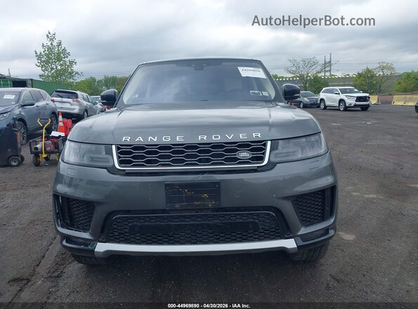 SALWR2RVXKA823826 2019 LAND ROVER RANGE ROVER SPORT Gray ხელსაწყოთა პანელის ხედი