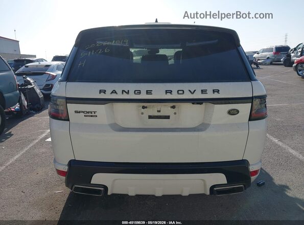 SALWR2SE6LA713609 2020 LAND ROVER RANGE ROVER SPORT White 
