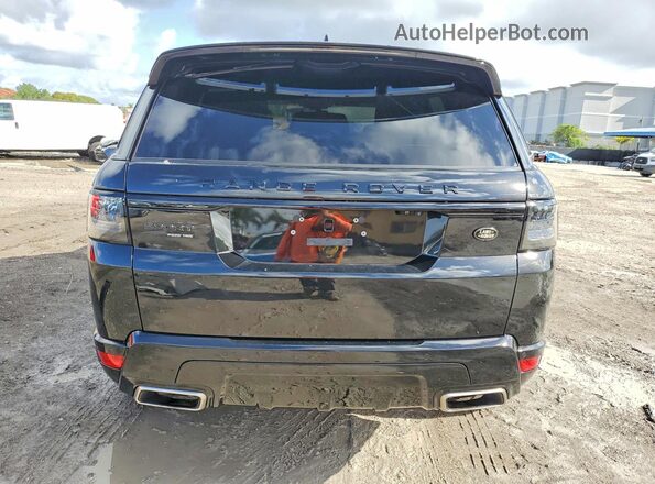 SALWR2SE9LA737158 2020 LAND ROVER RANGE Black Вид ззаду