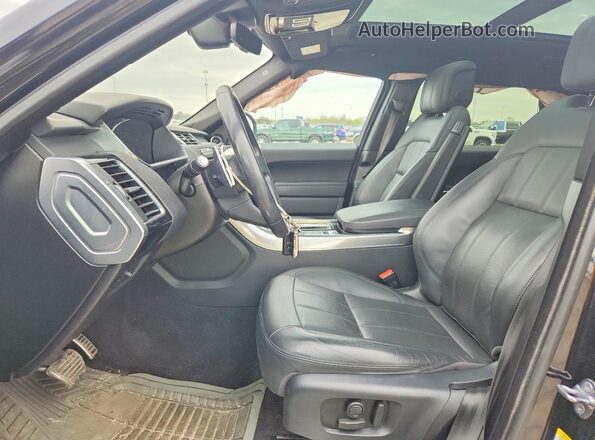 SALWR2SU1MA758482 2021 LAND ROVER RANGE Black წინა სალონის ხედი