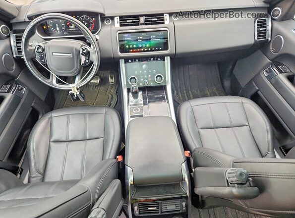 SALWR2SU1MA758482 2021 LAND ROVER RANGE Black წინა პანელის ხედი