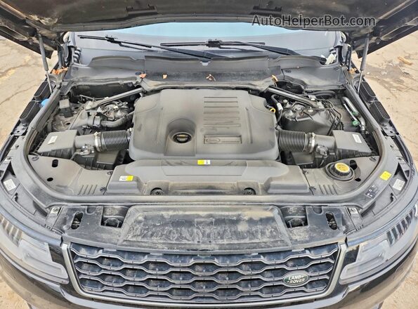 SALWR2SU1MA758482 2021 LAND ROVER RANGE Black ძრავის განყოფილების ხედი