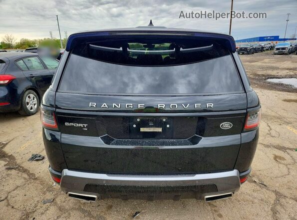 SALWR2SU1MA758482 2021 LAND ROVER RANGE Black უკანა ხედი
