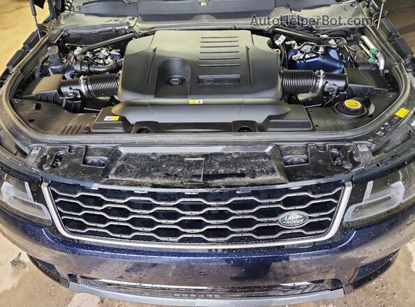 SALWR2SU3LA892134 2020 LAND ROVER RANGE Синий Вид подкапотного пространства