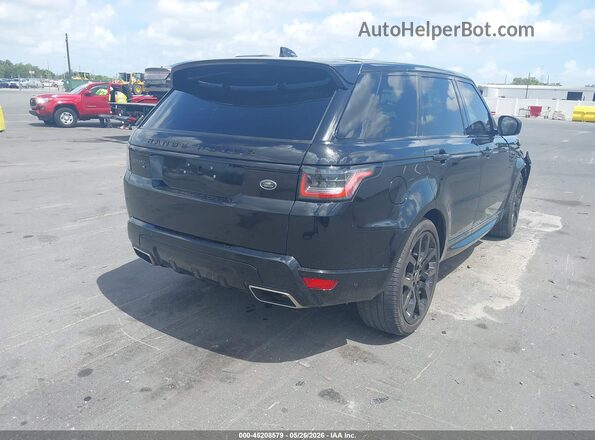SALWR2SU4MA758900 2021 LAND ROVER RANGE ROVER SPORT Black Tył prawy