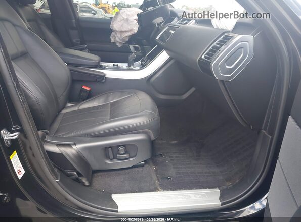 SALWR2SU4MA758900 2021 LAND ROVER RANGE ROVER SPORT Black Widok wnętrza z przodu