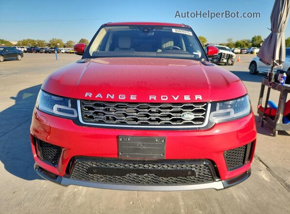 SALWR2SU6LA746729 2020 LAND ROVER RANGE Red Դիմացի տեսք