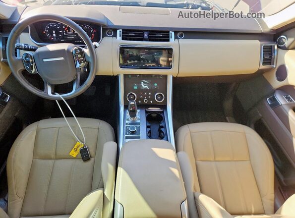 SALWR2SU6LA746729 2020 LAND ROVER RANGE Red Առջևի վահանակի տեսք