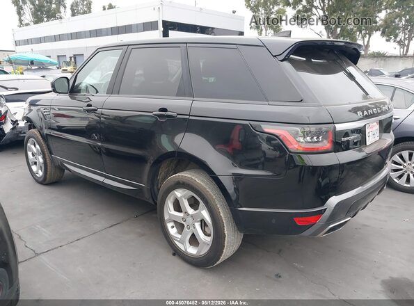 SALWR2SU7LA886000 2020 LAND ROVER RANGE ROVER SPORT Black უკანა მარცხენა