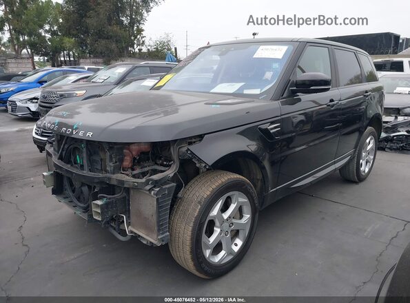SALWR2SU7LA886000 2020 LAND ROVER RANGE ROVER SPORT Black წინა მარცხენა ხედი სამი მეოთხედიდან