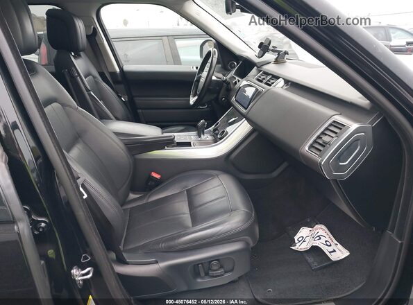 SALWR2SU7LA886000 2020 LAND ROVER RANGE ROVER SPORT Black წინა სალონის ხედი
