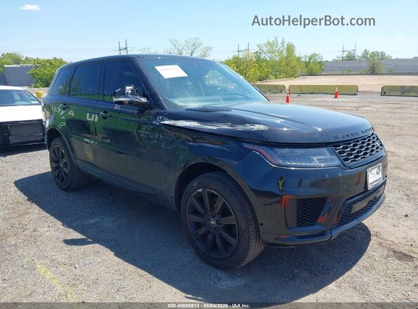 SALWR2SU8MA749732 2021 LAND ROVER RANGE ROVER SPORT Black Вид спереду