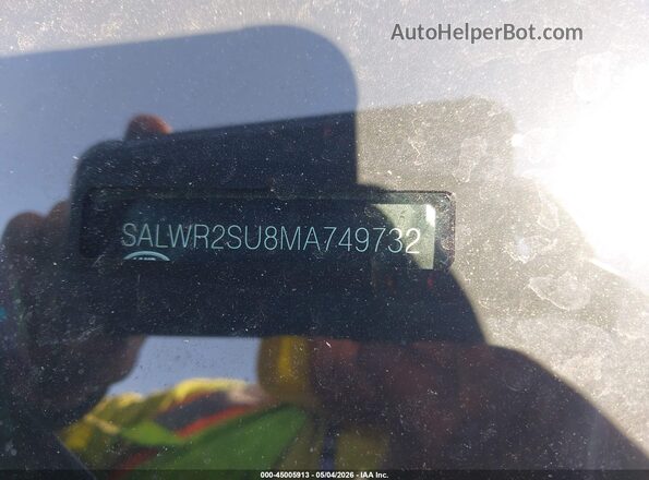SALWR2SU8MA749732 2021 LAND ROVER RANGE ROVER SPORT Black 