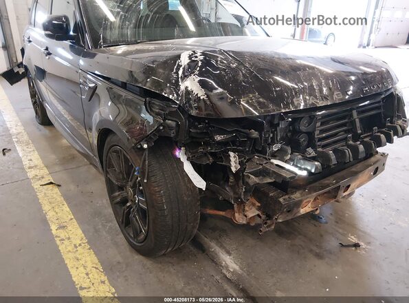 SALWR2SU8NA225398 2022 LAND ROVER RANGE ROVER SPORT Black Вид спереду