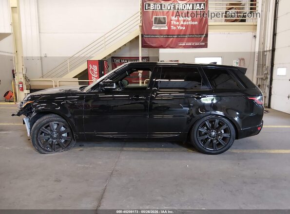 SALWR2SU8NA225398 2022 LAND ROVER RANGE ROVER SPORT Black Вид задньої частини салону