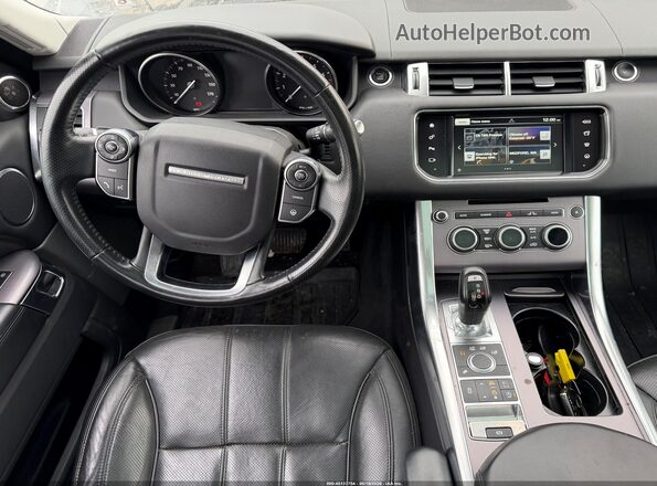 SALWR2VF1GA552189 2016 LAND ROVER RANGE ROVER SPORT Blue Widok wnętrza z tyłu