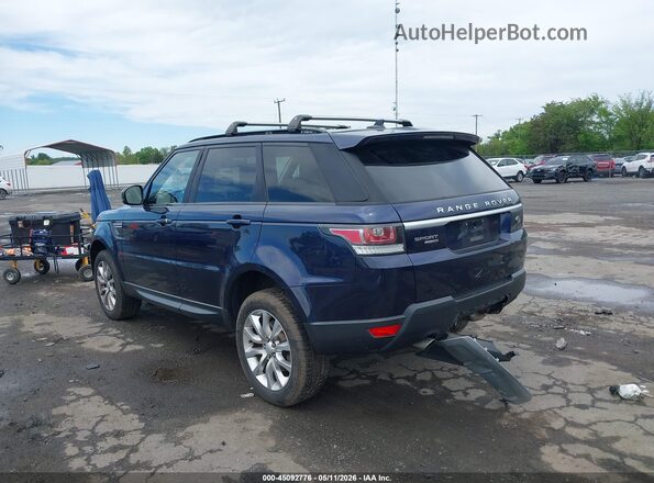 SALWR2VF1GA635203 2016 LAND ROVER RANGE ROVER SPORT Blue Задня ліва чверть