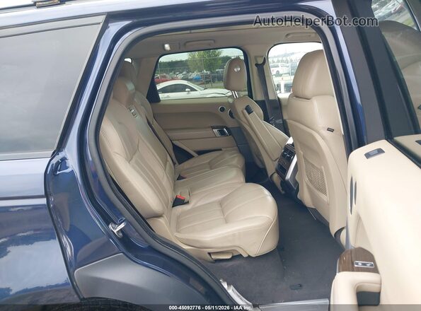 SALWR2VF1GA635203 2016 LAND ROVER RANGE ROVER SPORT Blue Вид наклейки з VIN-кодом