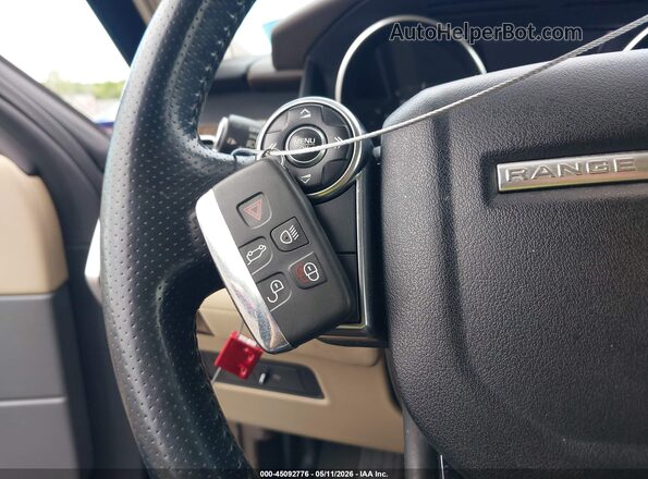 SALWR2VF1GA635203 2016 LAND ROVER RANGE ROVER SPORT Blue Вид панелі приладів