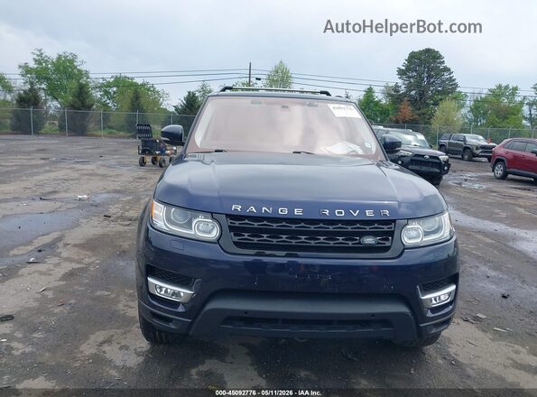 SALWR2VF1GA635203 2016 LAND ROVER RANGE ROVER SPORT Blue Вид щитка приладів