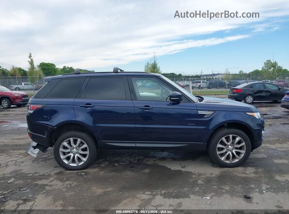 SALWR2VF1GA635203 2016 LAND ROVER RANGE ROVER SPORT Blue Вид задньої частини салону