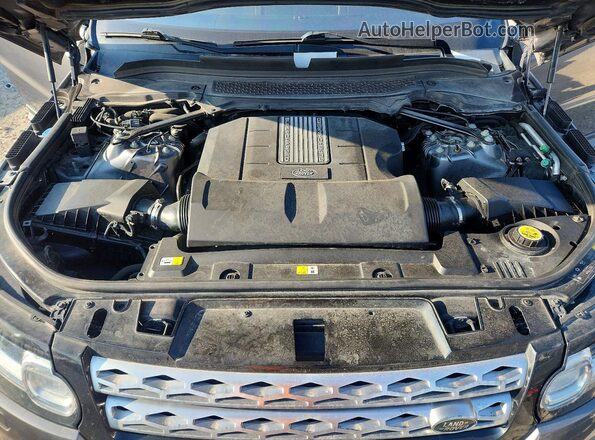 SALWR2VF2GA636523 2016 LAND ROVER RANGE Серый Вид задней части салона
