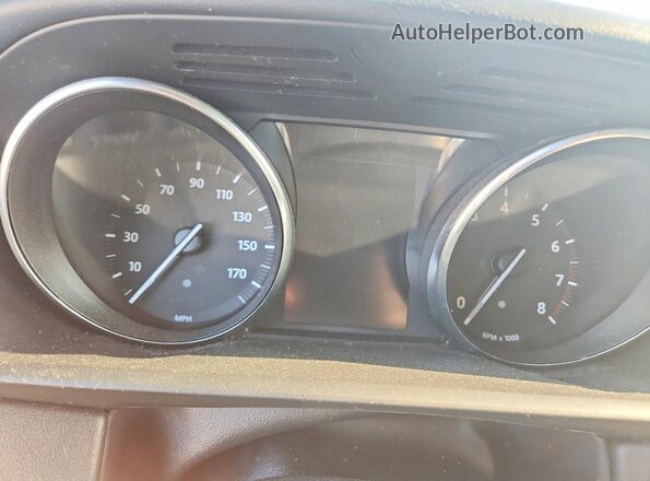SALWR2VF2GA636523 2016 LAND ROVER RANGE Серый Вид щитка приборов