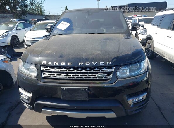 SALWR2VF7GA631219 2016 LAND ROVER RANGE ROVER SPORT Black Սալոնի հետևի տեսք
