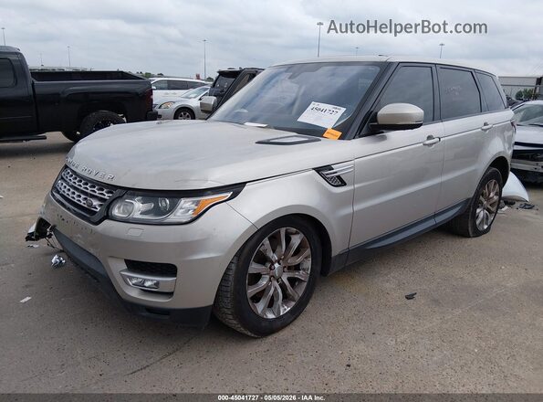 SALWR2VF7GA642009 2016 LAND ROVER RANGE ROVER SPORT Champagne Przód lewy