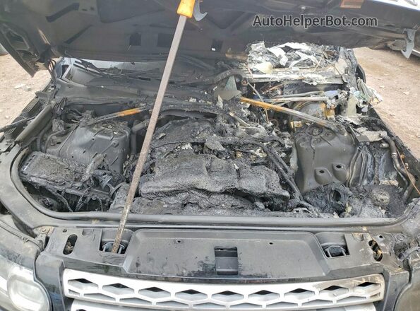 SALWR2VF8GA633867 2016 LAND ROVER RANGE Black ძრავის განყოფილების ხედი