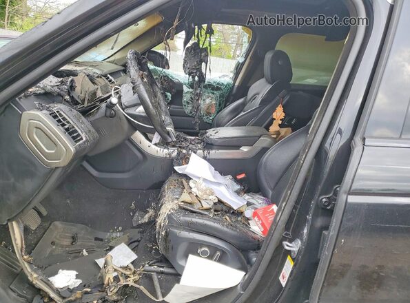 SALWR2VF8GA633867 2016 LAND ROVER RANGE Black წინა სალონის ხედი