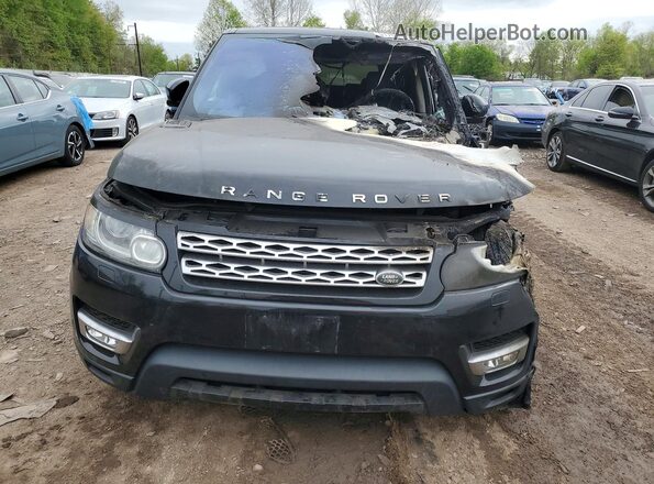 SALWR2VF8GA633867 2016 LAND ROVER RANGE Black წინა ხედი