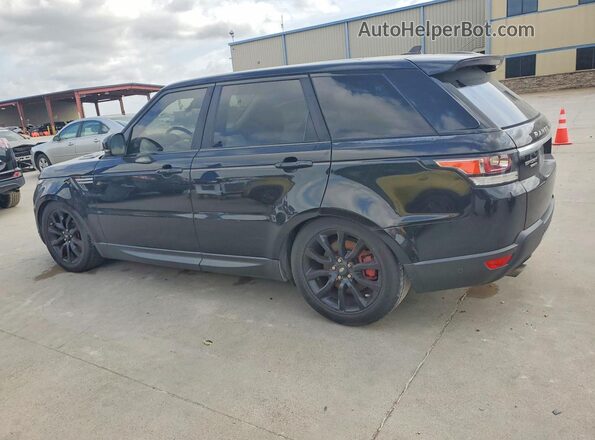 SALWR2VF8GA638891 2016 LAND ROVER RANGE Black Tył lewy