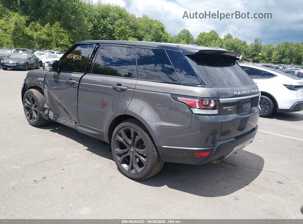 SALWR2VFXGA644353 2016 LAND ROVER RANGE ROVER SPORT Gray უკანა მარცხენა