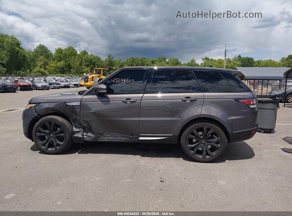 SALWR2VFXGA644353 2016 LAND ROVER RANGE ROVER SPORT Gray სალონის 360-გრადუსიანი ხედი