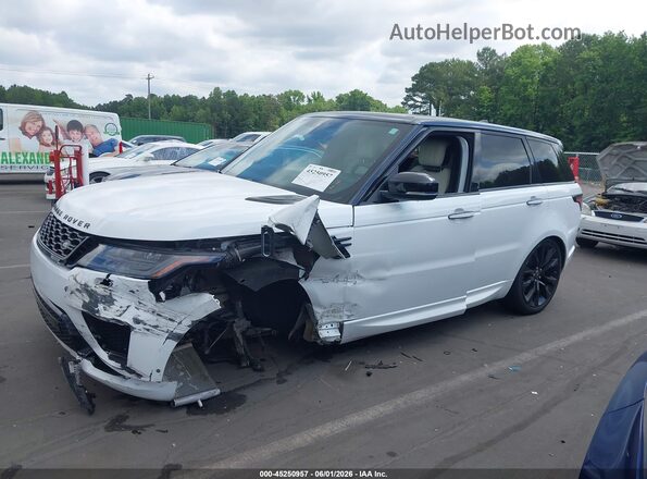 SALWS2RU1NA234678 2022 LAND ROVER RANGE ROVER SPORT Белый Вид задней части салона